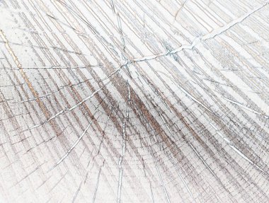 Resme dönüştürülmüş bir ağaç gövdesinin ayrıntıları 