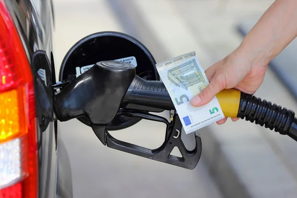 Refueling stop — Stock Photo, Image