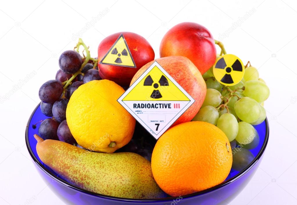 Radioactive fruit