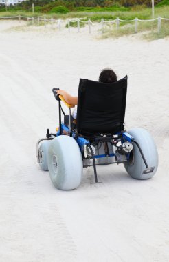 Beach tekerlekli sandalye