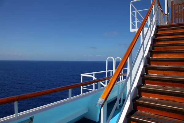 Com vista para o mar das Caraíbas — Fotografia de Stock