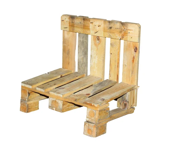 Chair built  from pallets — Stock Photo, Image