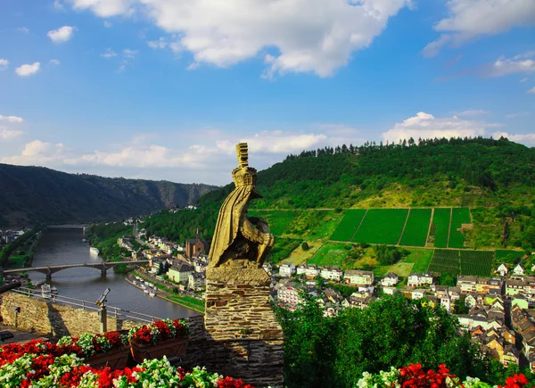 Cochem on the Moselle in Germany — Stock Photo, Image