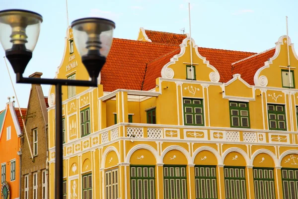 Holandský dům v Curacao — Stock fotografie