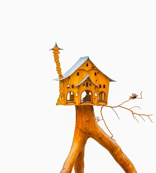 Noble bird house-isolated — Stock Photo, Image