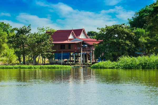 House on the river Nakhon Chai Si