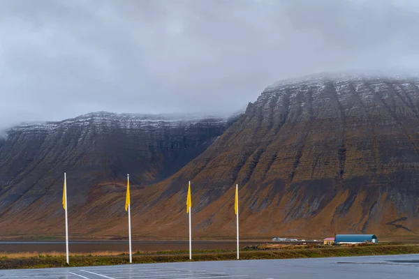 Δυτικά Φιόρδ Δυτικά Φιόρδ Είναι Περιοχή Στη Βόρεια Ισλανδία Κοντά — Φωτογραφία Αρχείου