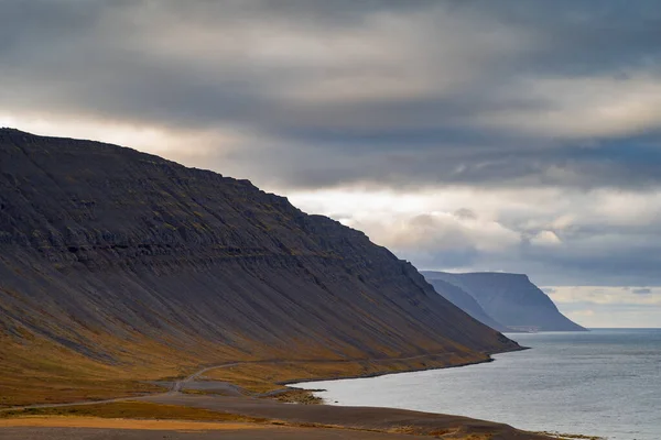 West Fjords Westfjords Una Región Del Norte Islandia Dramático Cielo —  Fotos de Stock