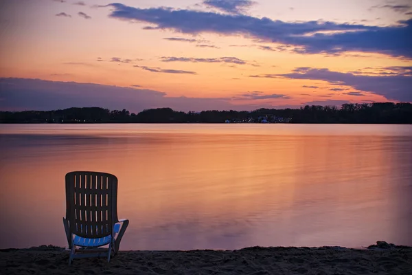 Chaire sur la côte — Stockfoto