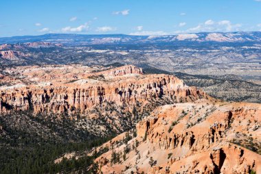 Bryce Canyon Ulusal Parkı 'nda panoramik manzara - Utah, ABD