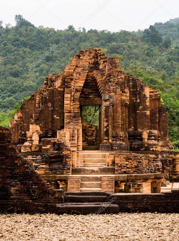 Ruins of My Son, the historic site of ancient Champa kingdom - Da Nang, Vietnam