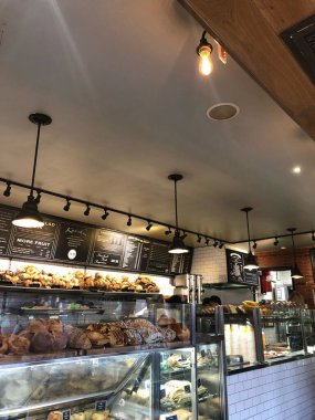 New York 'taki kahve dükkanı.