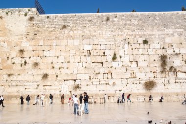 Kudüs'te Western wall