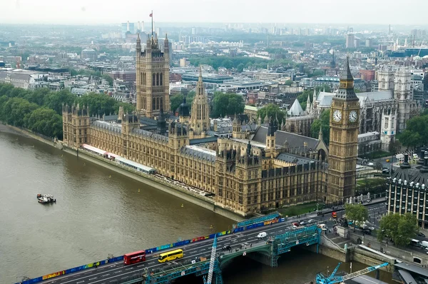 Westminsterský palác v Londýně — Stock fotografie