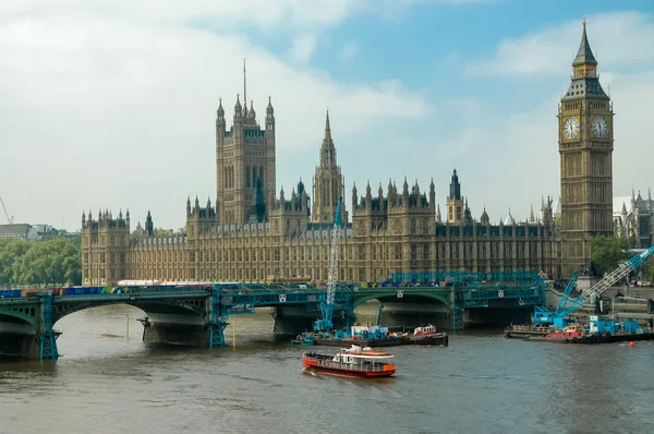 Londra'daki Westminster Sarayı — Stok fotoğraf