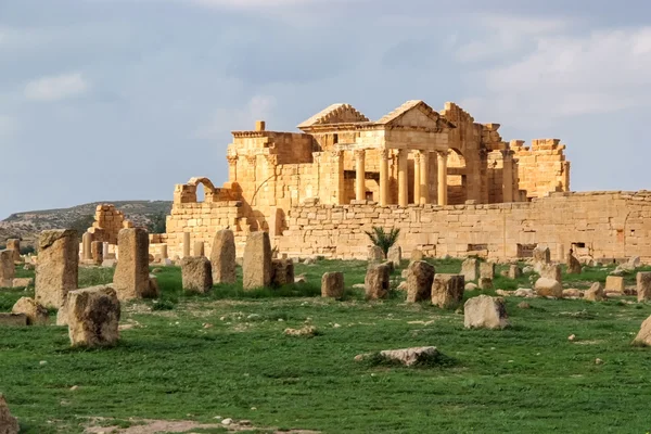 Restes de la vieille ville romaine Sufetula à Sbeitla, Tunisie Image En Vente