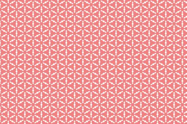Kızıl kenevir tohumu deseni, Asanoha Motifi, Kutsal Geometri. Kusursuz Geometrik Desen Deseni.
