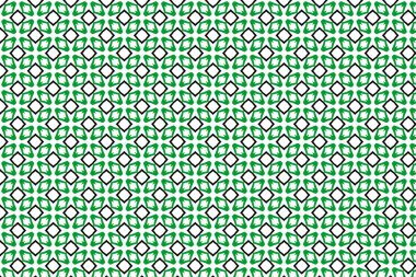 Beyaz üzerine kusursuz elmas deseni. Kusursuz Geometrik Desen Deseni.