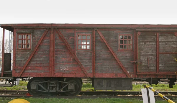 Photo of the old woden carriage — Stock Photo, Image