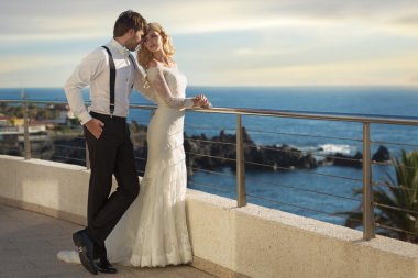 Evlilik çift romantik resim