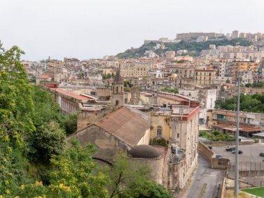 Napoli manzaralı Rione Sanita
