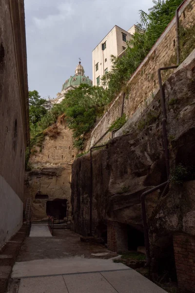 The Catacombs of San Gennaro in Naples — Stock Photo, Image