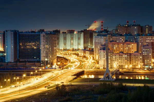 San Petersburgo por la noche suroeste — Foto de Stock