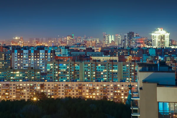 San Petersburgo por la noche suroeste — Foto de Stock