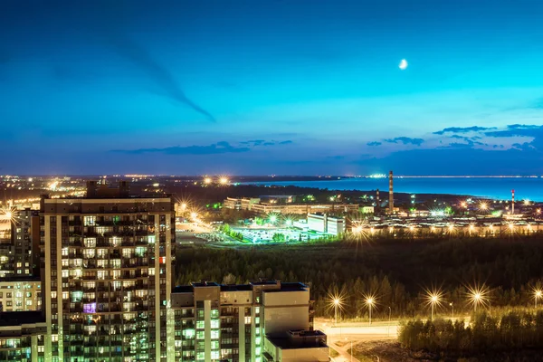 San Petersburgo por la noche suroeste — Foto de Stock