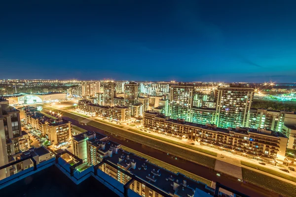 San Petersburgo por la noche suroeste — Foto de Stock