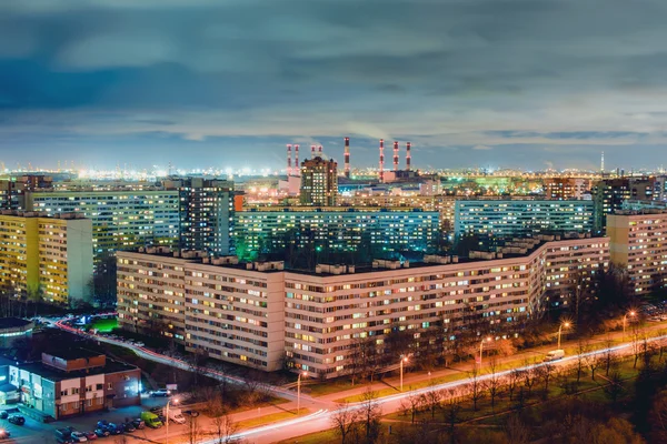 San Petersburgo por la noche — Foto de Stock