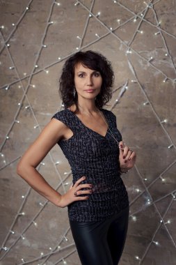 Güzel 50 yaşındaki kadın