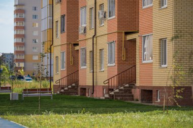 Ulyanovsk, Rusya Federasyonu. Yeni yerleşim bölgesi.