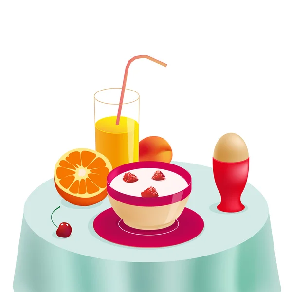 Healthy breakfast Royalty Free Stock Vectors
