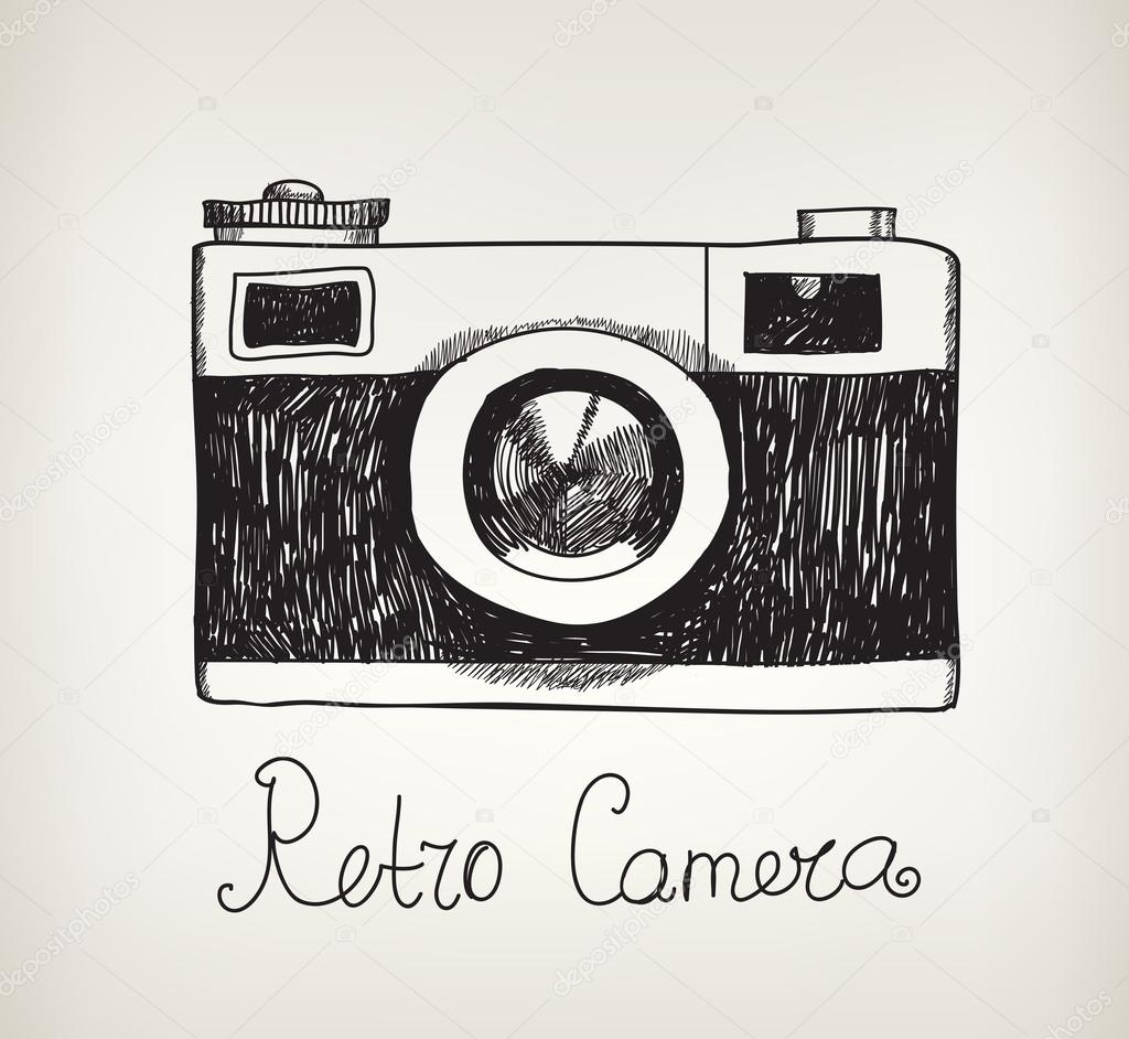 camera retro design drawings camera retro design drawings