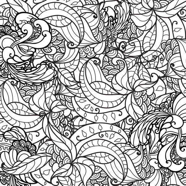 Vector seamless ethnic doodle pattern — Stock Vector © makarova.alex ...