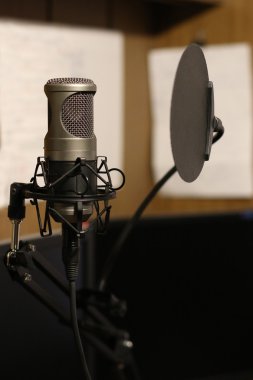 Stüdyo kondansatör mikrofon
