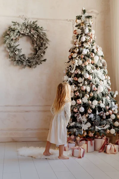 크리스마스 장식의 드레스를 귀여운 크리스마스 — 스톡 사진