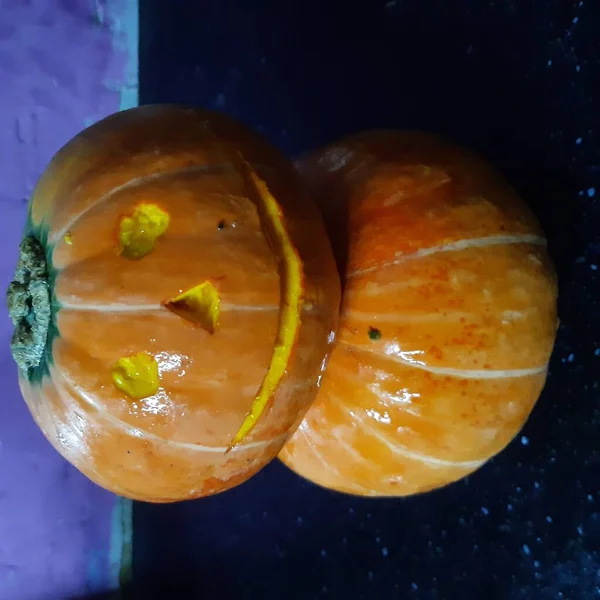 Pumpkin Man Holiday Halloween — Stock Photo, Image