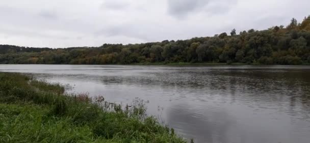 Oka Nehri Moskova Canlı Yayını — Stok video