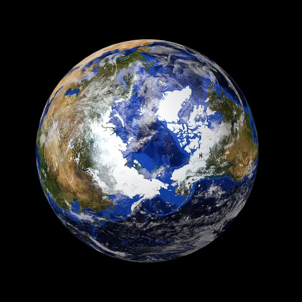 Blue marble planet earth — Stock Photo, Image