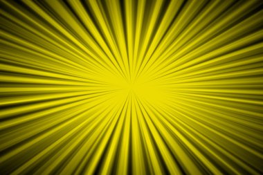 Sarı ray ve koyu arka plan