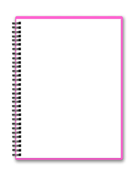 Blank Spiral notebook