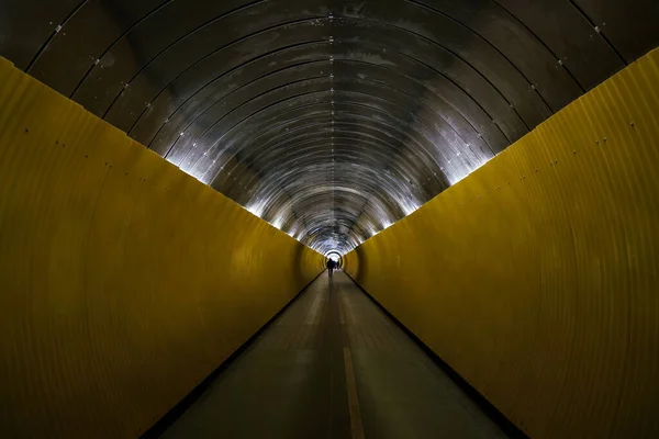 Estocolmo 2017 Vista Passagem Túnel Subterrâneo — Fotografia de Stock