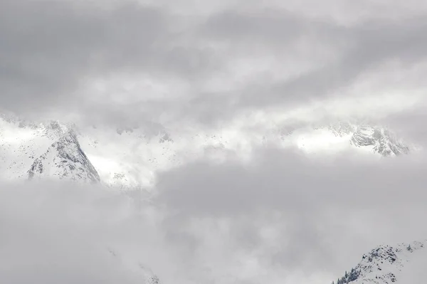 Madonna Campiglio Trentino Alto Adige Dolomiti Innevate Cielo Innevato — Foto Stock