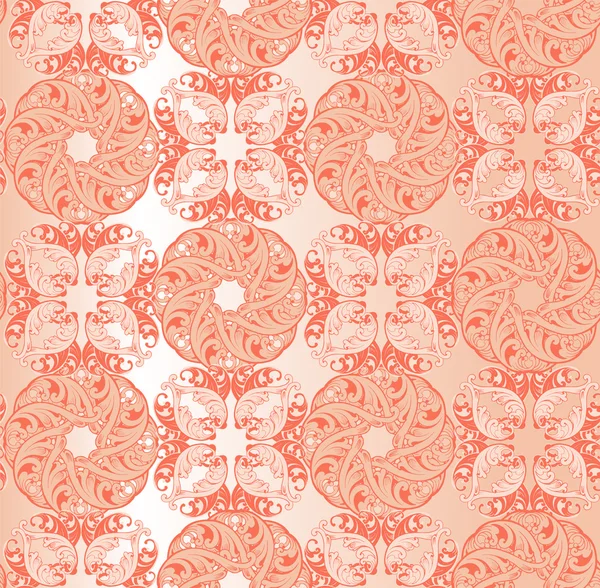 Ornamentaler rosa floraler Hintergrund. nahtlose Muster für Ihre Design-Tapeten, Muster füllt. — Stockvektor