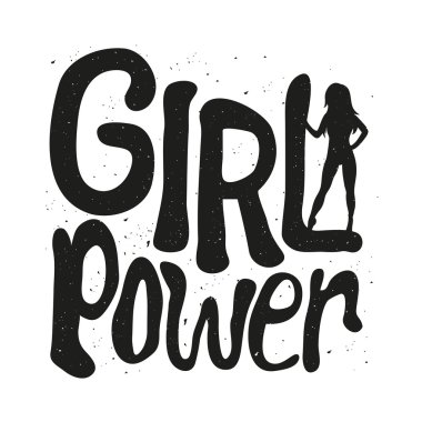 woman silhouette and words