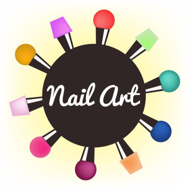 Emblem for manicure or nail art salon