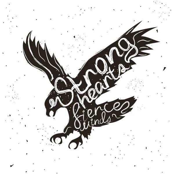 uçan kartal ile poster