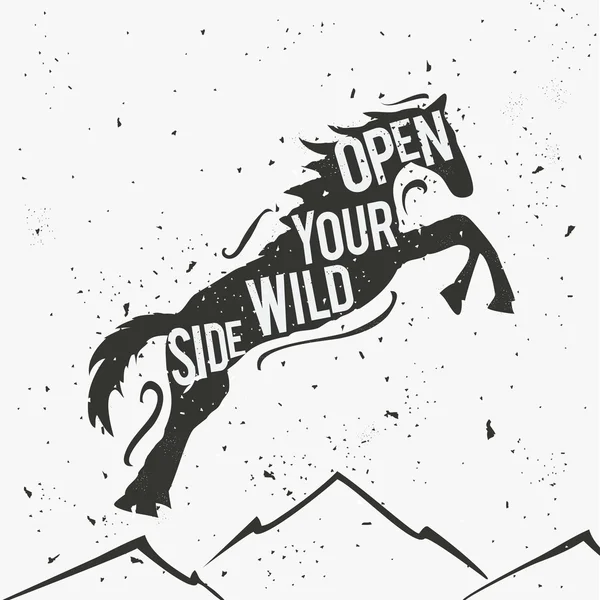 At ve dağlar atlama